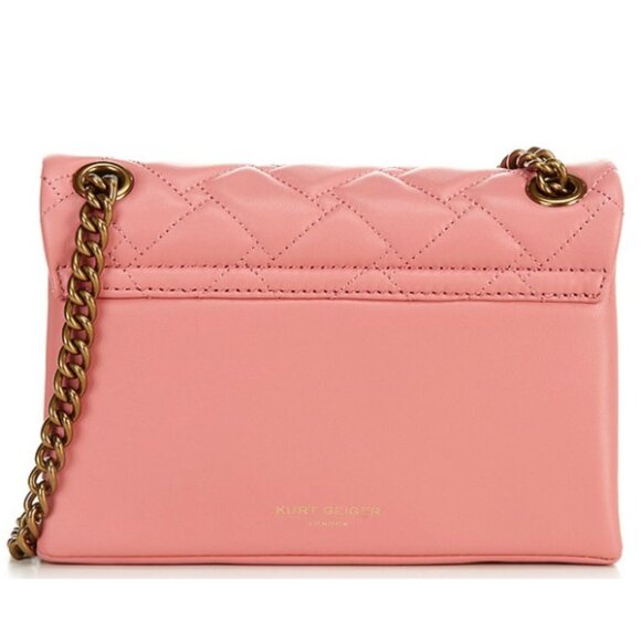 Kurt Geiger London Leather Mini Kensington Convertible Crossbody Bag NWT - Picture 2 of 4